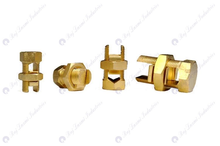 brass split bolts